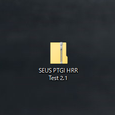 SEUS PTGI HRR Test 2.1のファイルフォルダーの画像