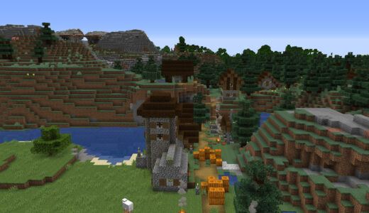 Minecraft デフォルトの景色の画像
