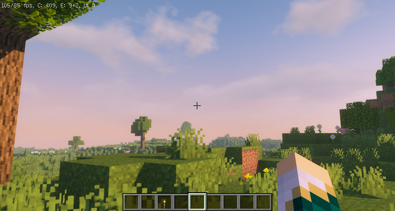 Minecraft　平原の画像